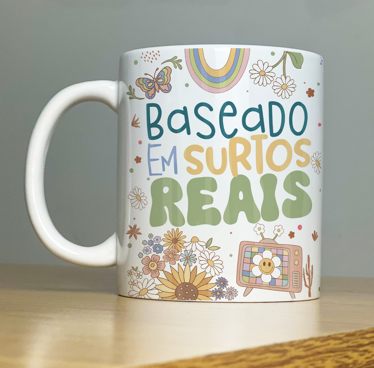 Caneca Personalizada de porcelana - VIBE: Baseado em surtos REIAS -   