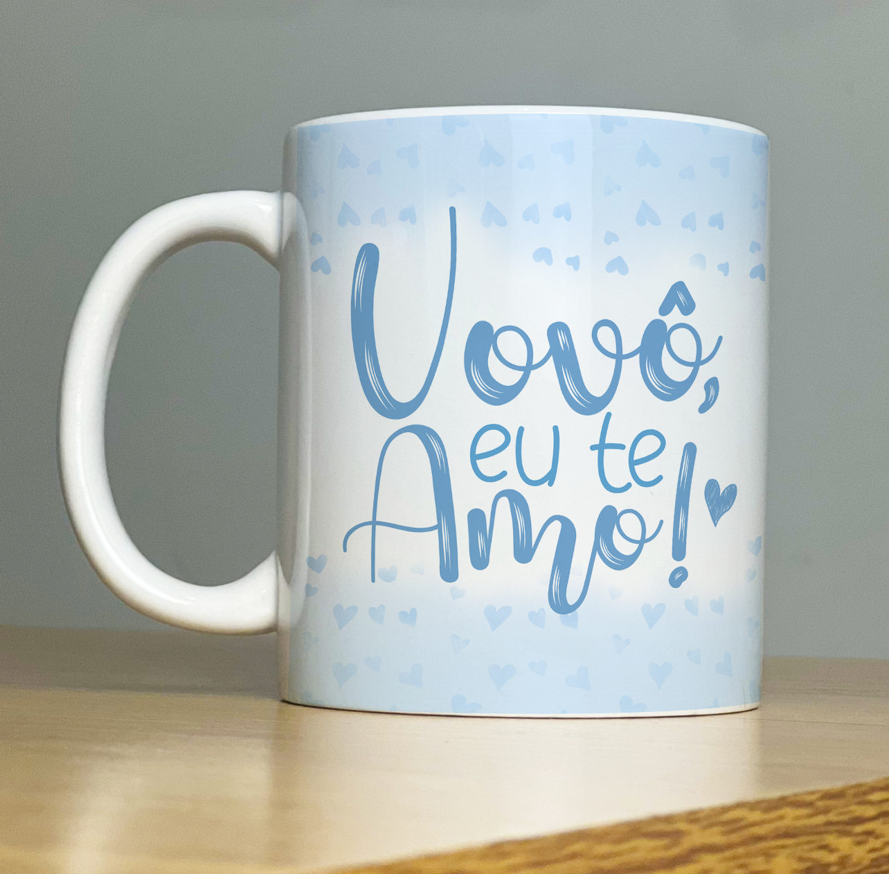 Caneca de Porcelana Personalizada - Avós - Vovó, eu te amo